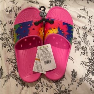 Crocs Tiedye Slides